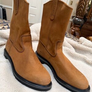 Red Wing Shoes Brown Leather Boots
